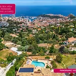 Villa Monte-carlo Masters - Horizon - 5min From - A Bird's-eye View Of And Mediterranean - Ideal Groups & Families - Parking - Private Garden - Calm