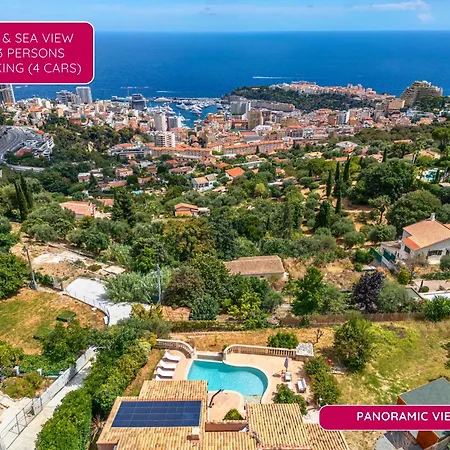 Villa Horizon - 5min From - A Bird's-eye View Of And Mediterranean - Ideal Groups & Families - Parking - Private Garden - Calm