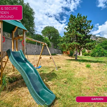 Horizon - 5min From - A Bird's-eye View Of And Mediterranean - Ideal Groups & Families - Parking - Private Garden - Calm Villa Monaco